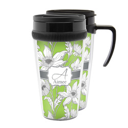 Wild Daisies Acrylic Travel Mug (Personalized)