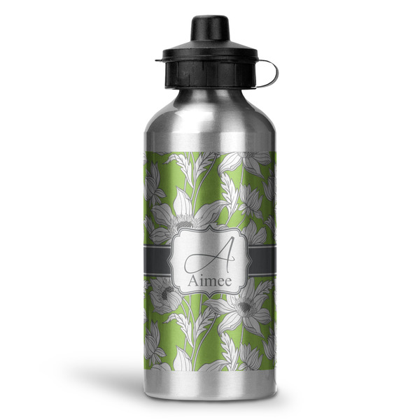 Custom Wild Daisies Water Bottles - 20 oz - Aluminum (Personalized)