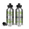 Wild Daisies Aluminum Water Bottle - Front and Back