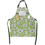 Wild Daisies Apron With Pockets w/ Name and Initial