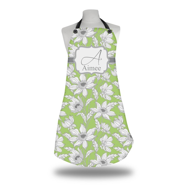 Custom Wild Daisies Apron w/ Name and Initial