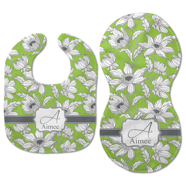 Wild Daisies Baby Bib & Burp Set - Approval (new bib & burp)