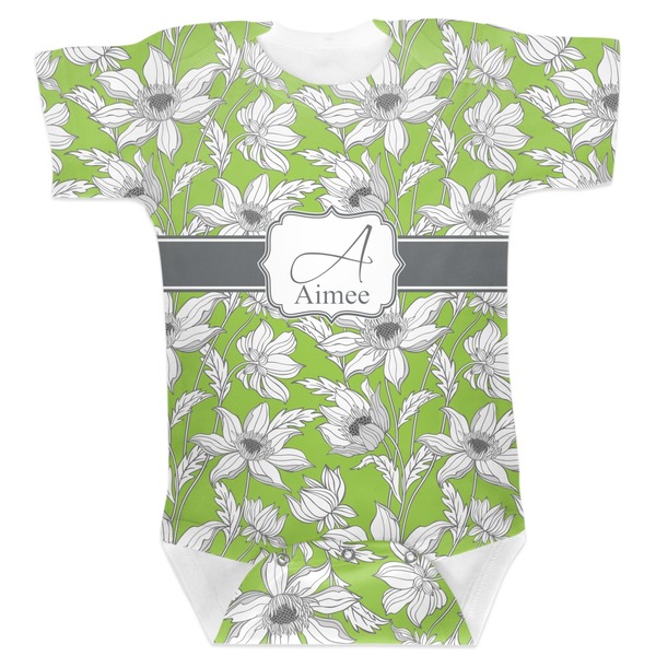 Custom Wild Daisies Baby Bodysuit 0-3 (Personalized)