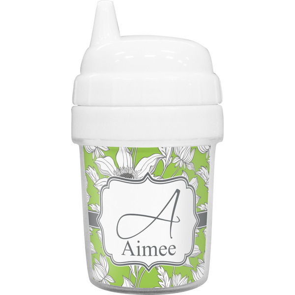 Custom Wild Daisies Baby Sippy Cup (Personalized)