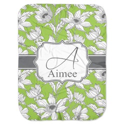 Wild Daisies Baby Swaddling Blanket (Personalized)