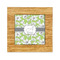 Wild Daisies Bamboo Trivet with 6" Tile - FRONT