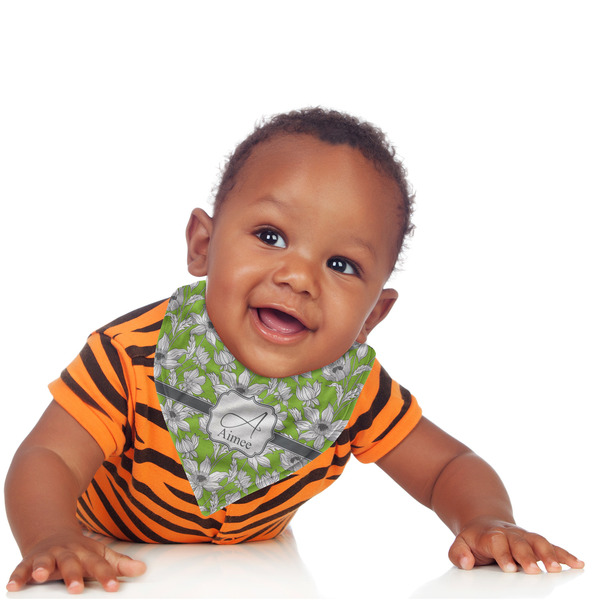 Wild Daisies Bandana Bib - (Lifestyle 1 boy)