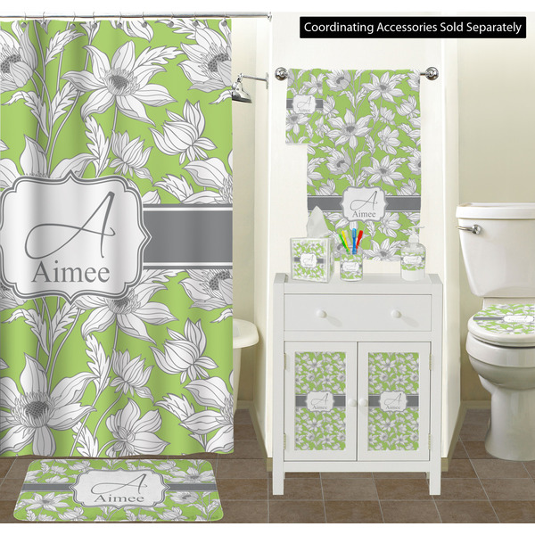 Wild Daisies Bathroom Scene