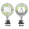 Wild Daisies Bottle Stopper - Front and Back