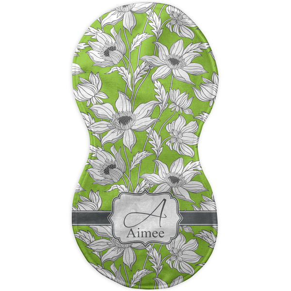 Wild Daisies Burp Peanut Shaped Flat