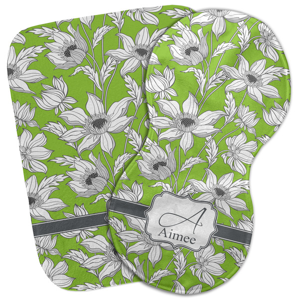 Custom Wild Daisies Burp Cloth (Personalized)