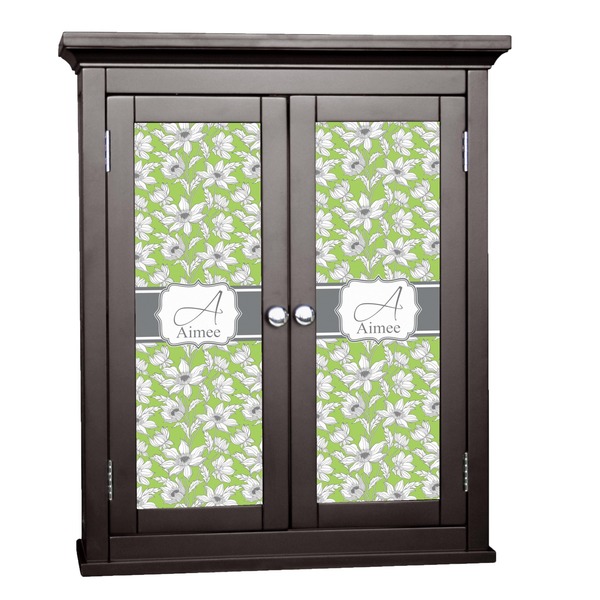 Custom Wild Daisies Cabinet Decal - XLarge (Personalized)