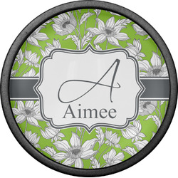 Wild Daisies Cabinet Knob (Black) (Personalized)