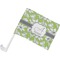 Wild Daisies Car Flag - Small w/ Name and Initial