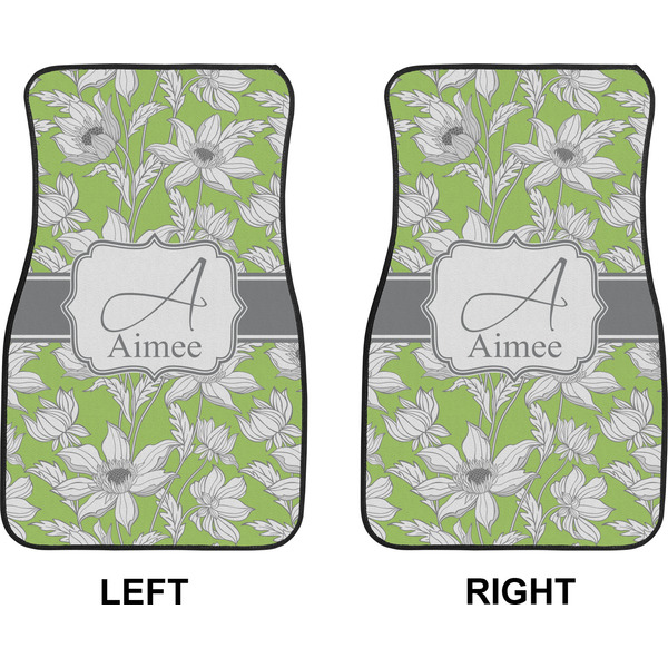 Wild Daisies Car Mat Front - Approval