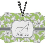 Wild Daisies Rear View Mirror Ornament (Personalized)