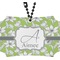 Wild Daisies Rear View Mirror Ornament (Personalized)