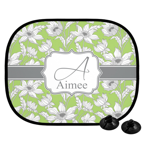 Custom Wild Daisies Car Side Window Sun Shade (Personalized)