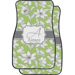 Wild Daisies Car Floor Mats (Front Seat) (Personalized)