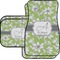 Wild Daisies Car Floor Mats Set - 2 Front & 2 Back (Personalized)