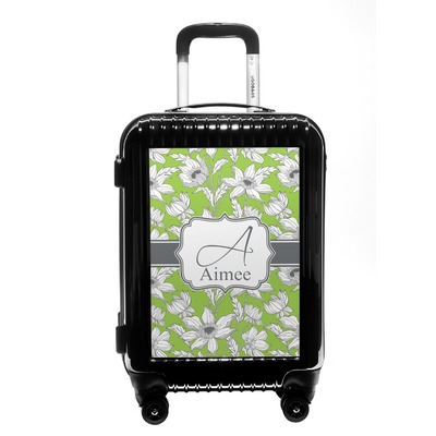 Wild Daisies Carry On Hard Shell Suitcase (Personalized)