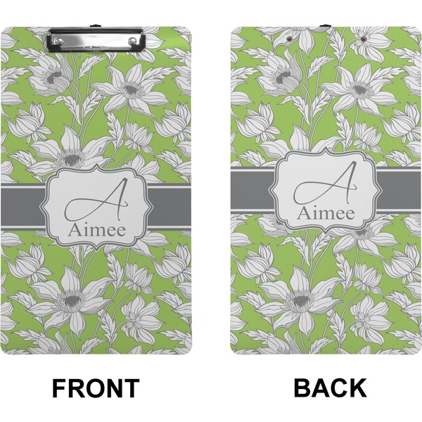 Wild Daisies Clipboard (Legal) (Front + Back)