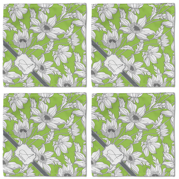 Wild Daisies Cloth Napkins - Personalized Lunch (APPROVAL) Set of 4