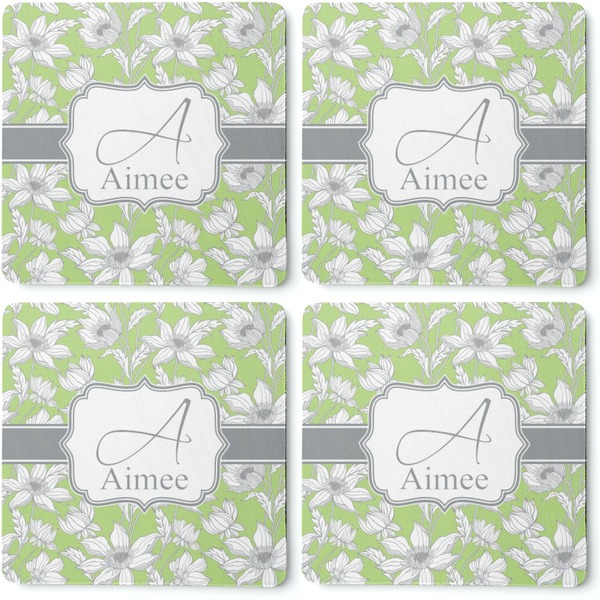 Wild Daisies Coaster Rubber Back - Apvl