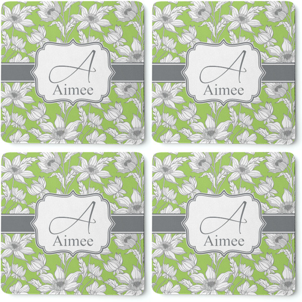 Wild Daisies Coaster Rubber Back - Apvl