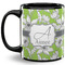 Wild Daisies 11 Oz Coffee Mug - Black (Personalized)