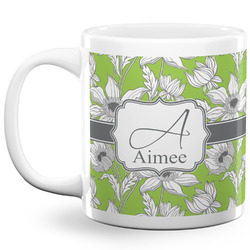 Wild Daisies 20 Oz Coffee Mug - White (Personalized)