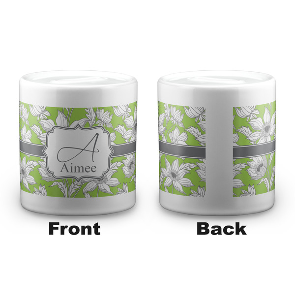 Wild Daisies Coin Bank - Apvl