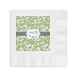 Wild Daisies Coined Cocktail Napkins (Personalized)