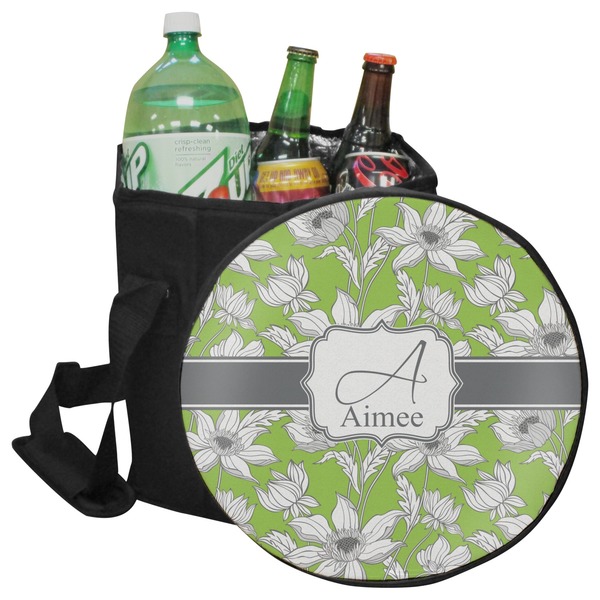 Custom Wild Daisies Collapsible Cooler & Seat (Personalized)