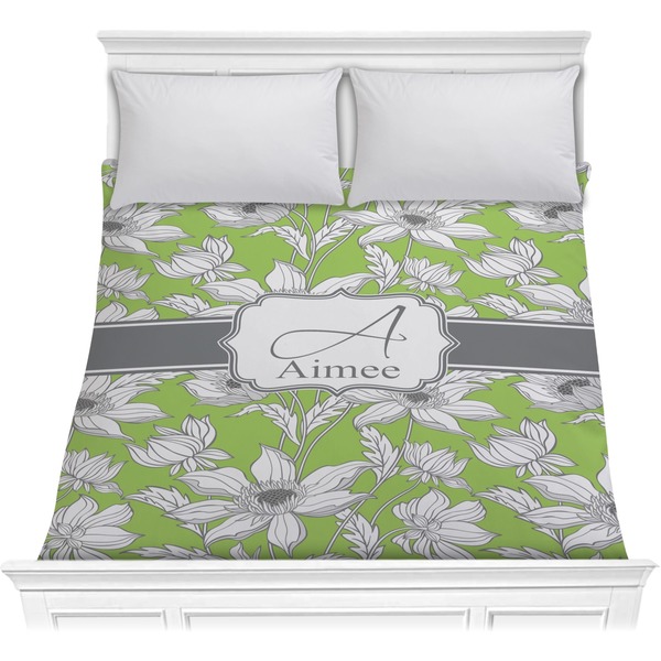 Custom Wild Daisies Comforter - Full / Queen (Personalized)