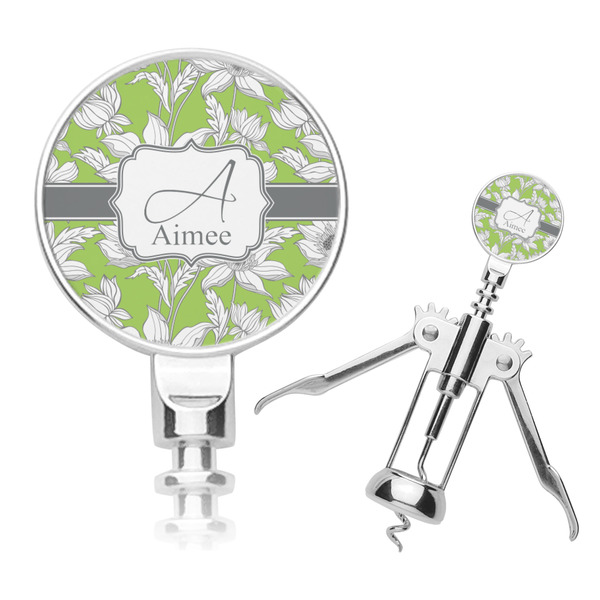 Custom Wild Daisies Corkscrew (Personalized)