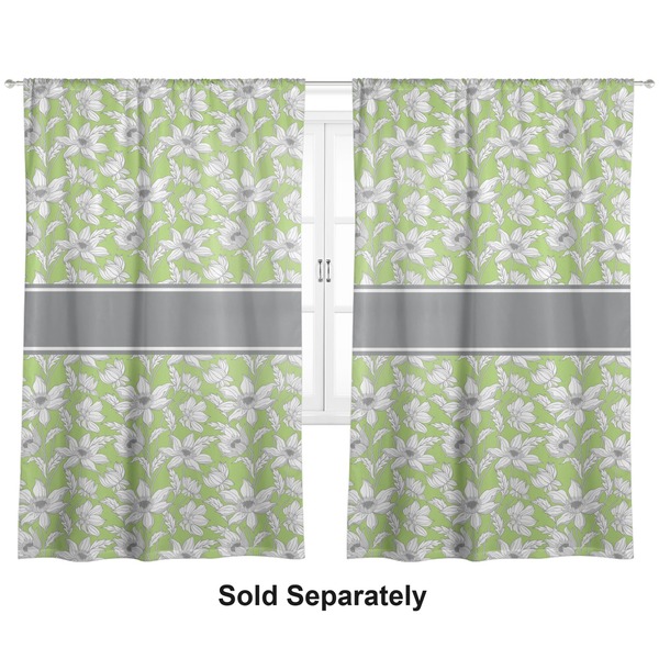 Wild Daisies Curtain 112x80 - Lined