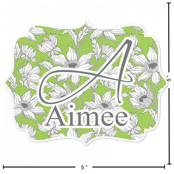 Wild Daisies Custom Shape Iron On Patches - L - APPROVAL