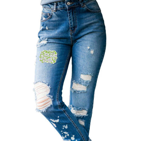 Wild Daisies Custom Shape Iron On Patches - L - single APPROVAL