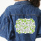 Wild Daisies Twill Iron On Patch - Custom Shape - 3XL (Personalized)