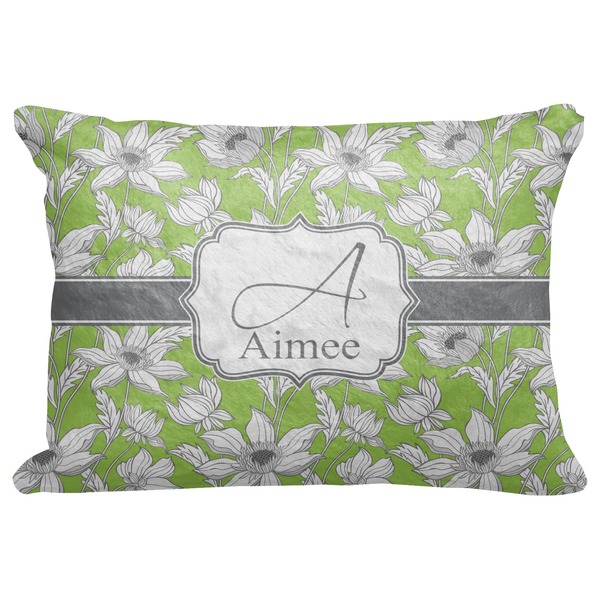 Custom Wild Daisies Decorative Baby Pillowcase - 16"x12" (Personalized)