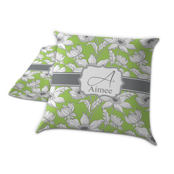 Wild Daisies Decorative Pillow Case - TWO