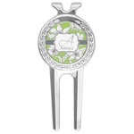 Wild Daisies Golf Divot Tool & Ball Marker (Personalized)