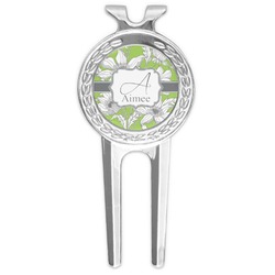 Wild Daisies Golf Divot Tool & Ball Marker (Personalized)