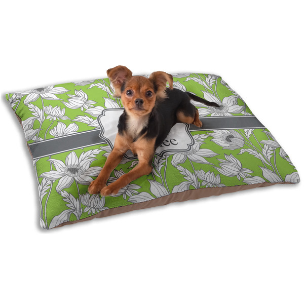 Wild Daisies Dog Bed - Small LIFESTYLE