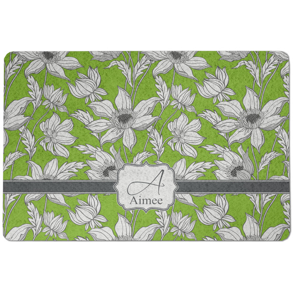 Wild Daisies Dog Food Mat - Small without bowls