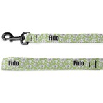 Wild Daisies Deluxe Dog Leash - 4 ft (Personalized)