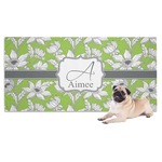 Wild Daisies Dog Towel (Personalized)