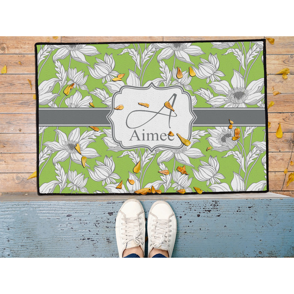 Wild Daisies Door Mat - LIFESTYLE (Med)
