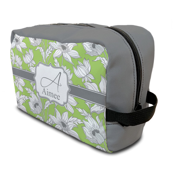 Custom Wild Daisies Toiletry Bag / Dopp Kit (Personalized)